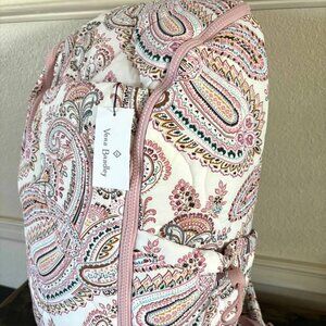 Vera Bradley Featherweight Travel Backpack in Sand Paisley